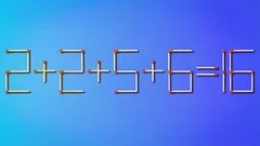 För att rätta till misstaget måste du flytta bara en tändsticka: ett utmanande pussel